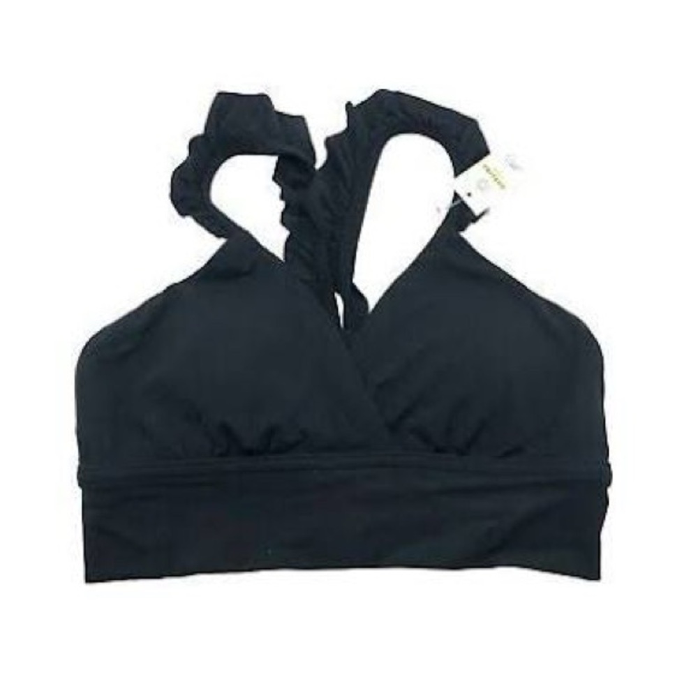 Aerie Ruffle Strap Sports Bra
